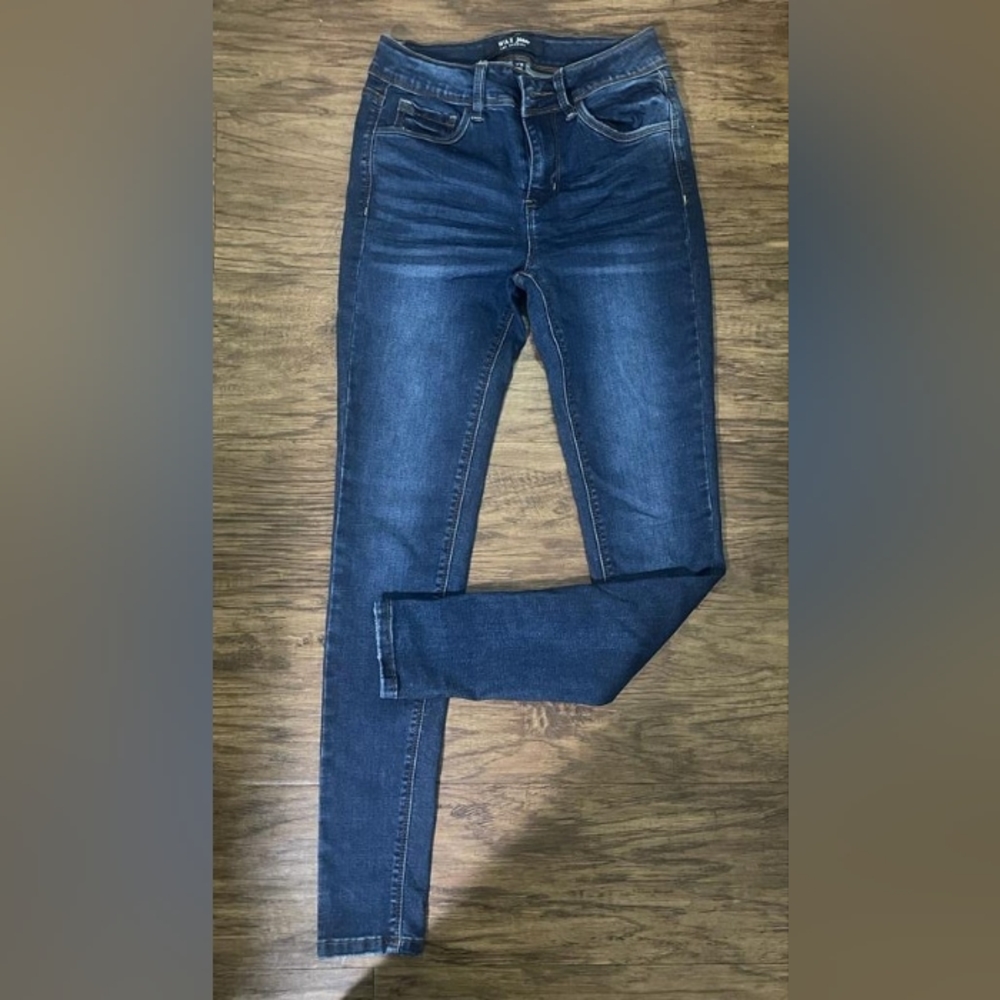 Blue denim jean